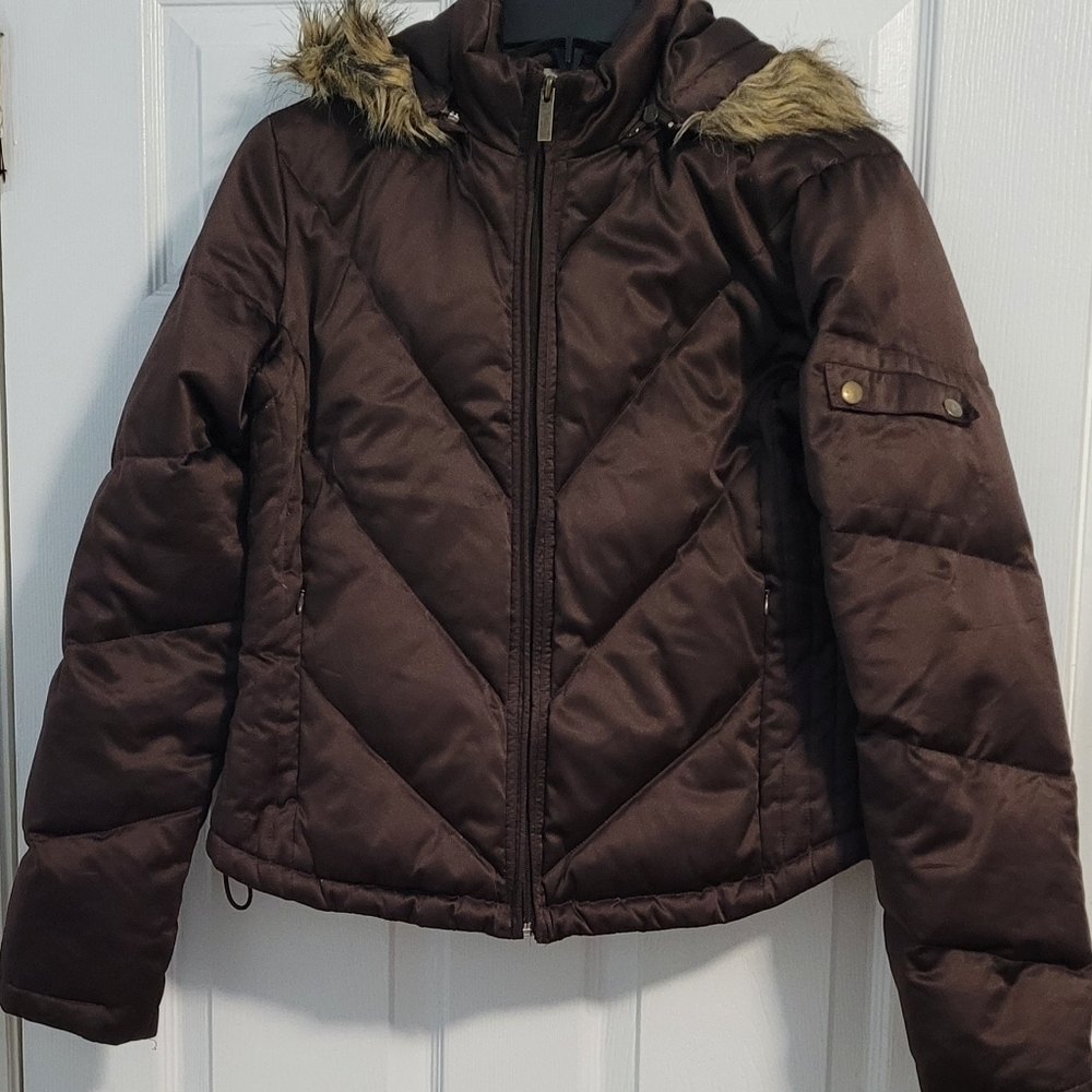 American Rag Brown Puffer Women's Jacket
